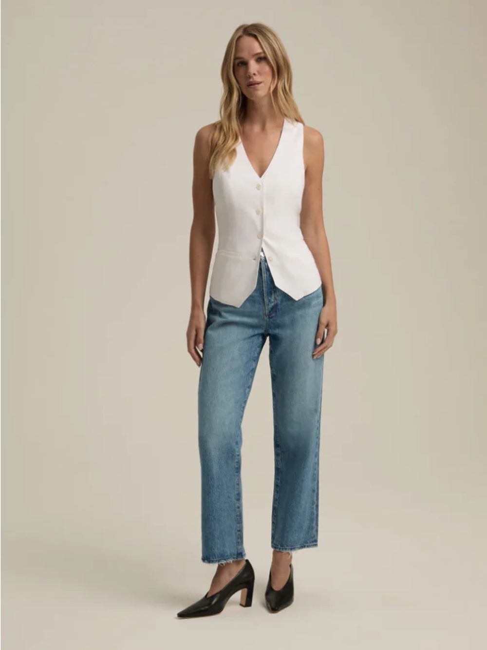 NWT‎ Favorite Daughter Otto High Rise Boyfriend Ankle Margate Womens Size 26